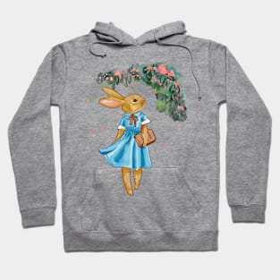 Little Bunny Bookworm Hoodie